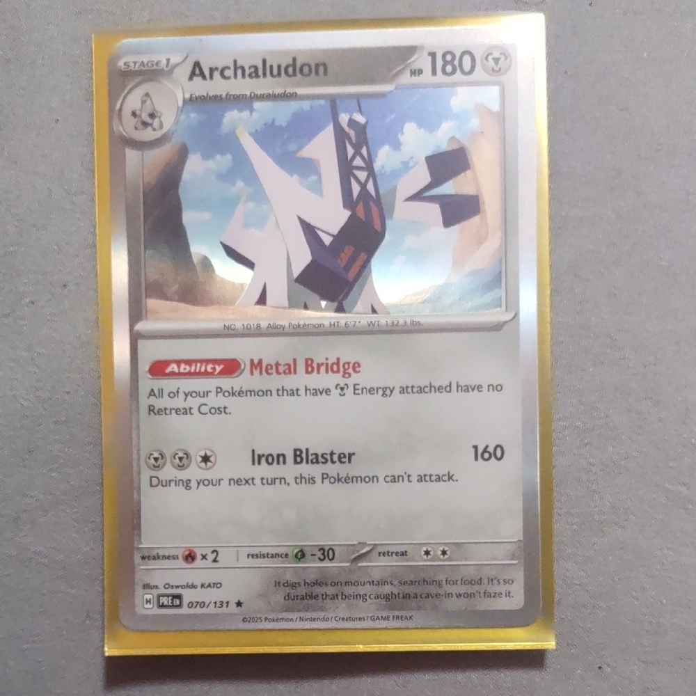 Archaludon Pokémon Card